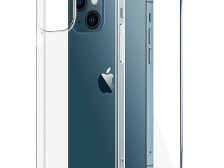 Capa + Película Proteção de Ecrã 4-OK para Apple iPhone 14 Plus - Transparente Cheap