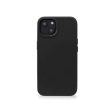 Capa Decoded Leather com MegaSafe para iPhone 14 Plus - Preto For Discount