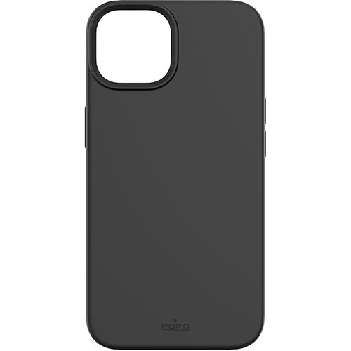 Capa Silicone Icon Puro Antimicrobiana para Apple iPhone 14 Plus - Preto Supply