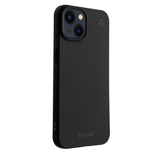 Capa Recycle-Tek Muvit para Apple iPhone 14 - Preto Fashion