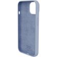 Capa Silicone Icon Puro Antimicrobiana para Apple iPhone 14 - Azul For Discount