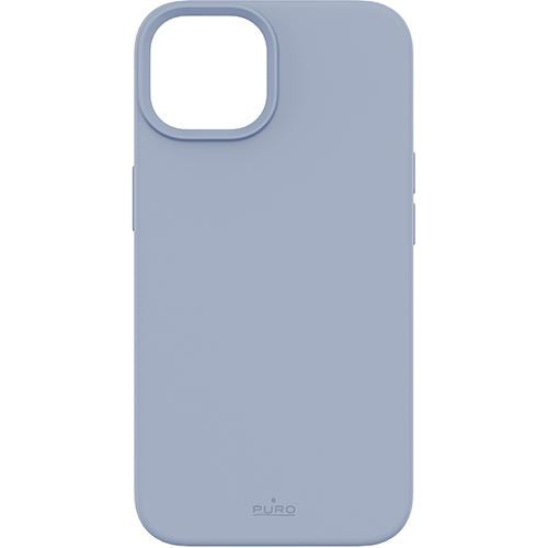 Capa Silicone Icon Puro Antimicrobiana para Apple iPhone 14 - Azul For Discount