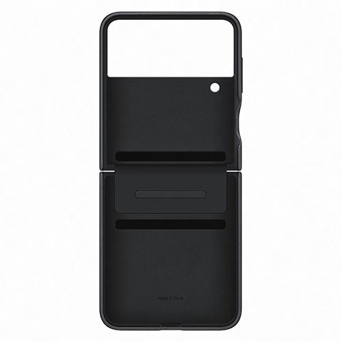 Capa Samsung Leather para Samsung Galaxy Z Flip 4 - Preto Cheap