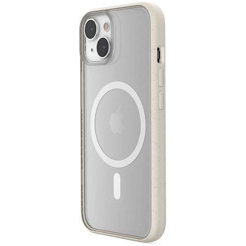 Capa Clear Case Woodcessories com MagSafe para Apple iPhone 14 - Branco Transparente For Sale