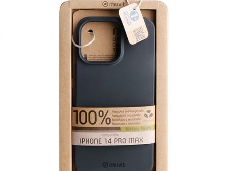 Capa Recycle-Tek Muvit para Apple iPhone 14 Pro Max - Preto Discount