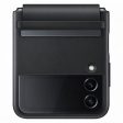 Capa Samsung Leather para Samsung Galaxy Z Flip 4 - Preto Cheap