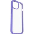 Capa React Series Otterbox Antibacteriana para Apple iPhone 14 - Transparente e Lilás Discount