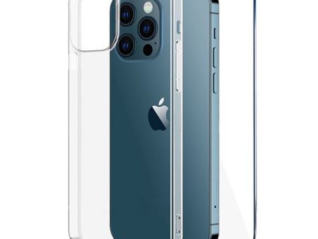 Glass Dúo: Película Ecrã Vidro Temperado + Capa Icoveri para Apple iPhone 14 Pro - Transparente on Sale