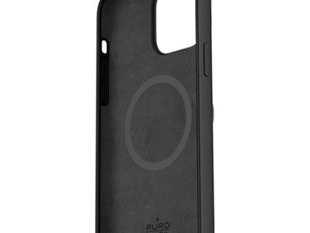 Capa Silicone Icon Mag Puro com MagSafe para Apple iPhone 14 Pro - Preto Sale