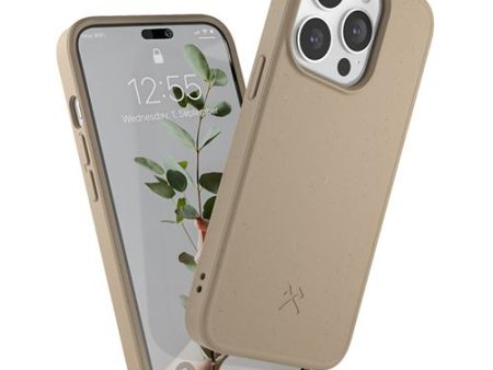 Capa Bio Woodcessories para Apple iPhone 14 Pro Max - Taupe Brown For Sale