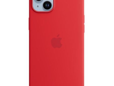 Capa Silicone Apple com MagSafe para Apple iPhone 14 Plus - (PRODUCT) RED Hot on Sale