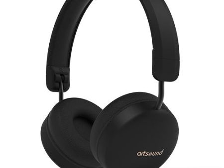 Auscultadores Bluetooth Artsound Wave 05 - Preto Cheap