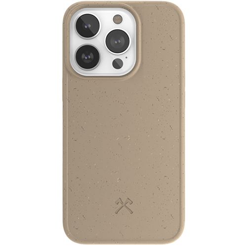 Capa Bio Woodcessories para Apple iPhone 14 Pro Max - Taupe Brown For Sale