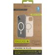 Capa Recycle-Tek Muvit com MagSafe para Apple iPhone 14 Plus - Transparente Fashion