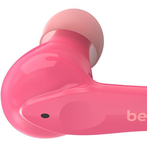 Auriculares True Wireless Bluetooth Belkin Soundform Nano Kids - Rosa Online