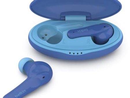 Auriculares True Wireless Bluetooth Belkin Soundform Nano Kids - Azul For Cheap