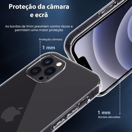 Capa Icoveri Ultra Slim para iPhone 14 Pro MAx - Transparente Online Sale