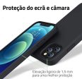 Capa + Película Protetora de Ecrã Icoveri para Apple iPhone 14 - Preto Cheap