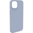 Capa Silicone Icon Puro Antimicrobiana para Apple iPhone 14 - Azul For Discount