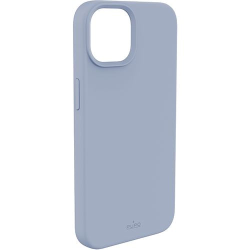 Capa Silicone Icon Puro Antimicrobiana para Apple iPhone 14 - Azul For Discount