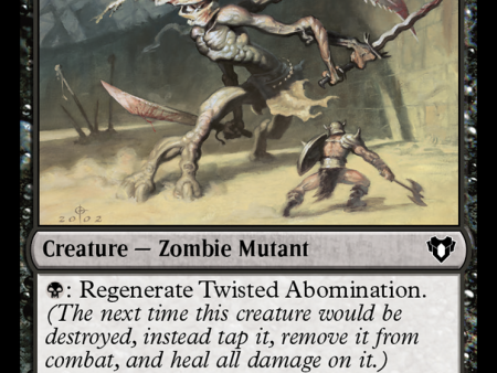 Twisted Abomination [Commander Masters] Discount