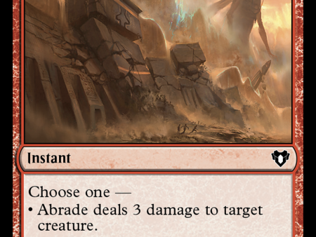 Abrade [Commander Masters] Sale