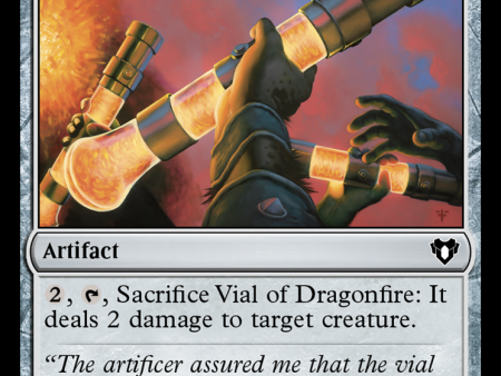 Vial of Dragonfire [Commander Masters] Discount