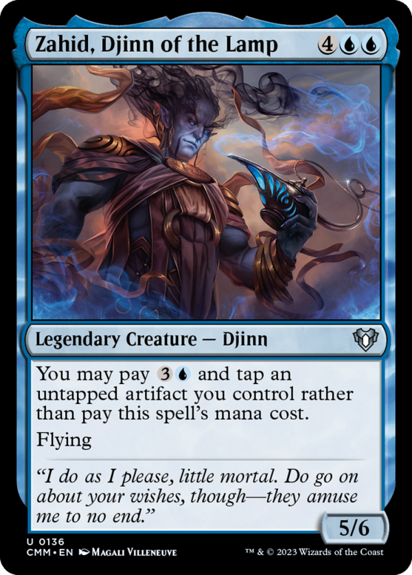 Zahid, Djinn of the Lamp [Commander Masters] Discount