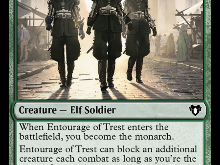 Entourage of Trest [Commander Masters] For Sale