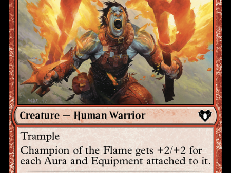 Champion of the Flame [Commander Masters] Fashion