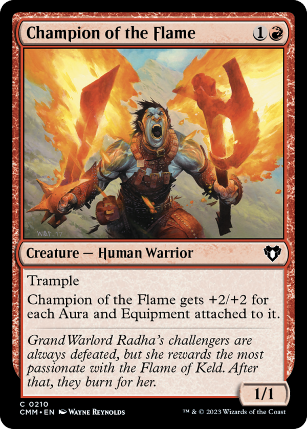 Champion of the Flame [Commander Masters] Fashion