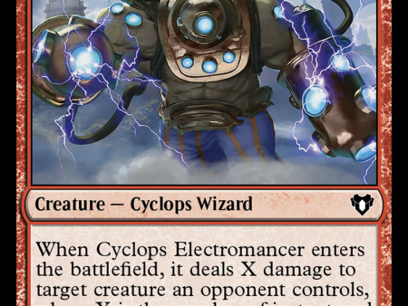 Cyclops Electromancer [Commander Masters] Online