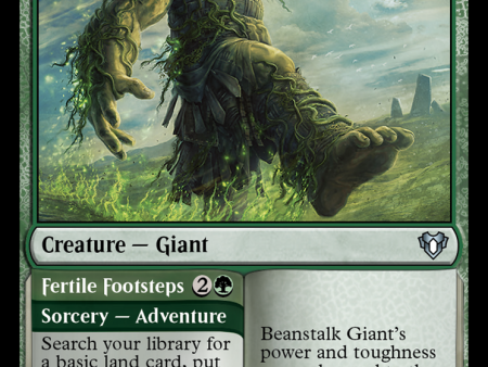 Beanstalk Giant    Fertile Footsteps [Commander Masters] Online