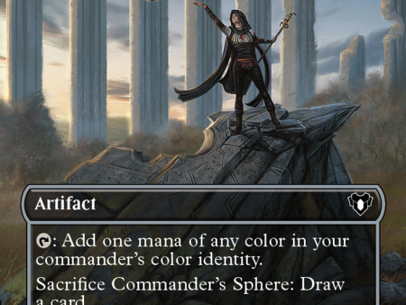 Commander s Sphere (Borderless Alternate Art) [Commander Masters] Discount