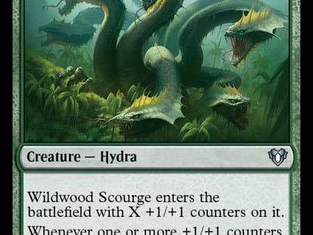 Wildwood Scourge [Commander Masters] For Sale