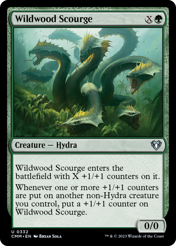 Wildwood Scourge [Commander Masters] For Sale