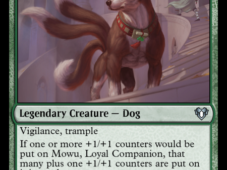 Mowu, Loyal Companion [Commander Masters] For Discount