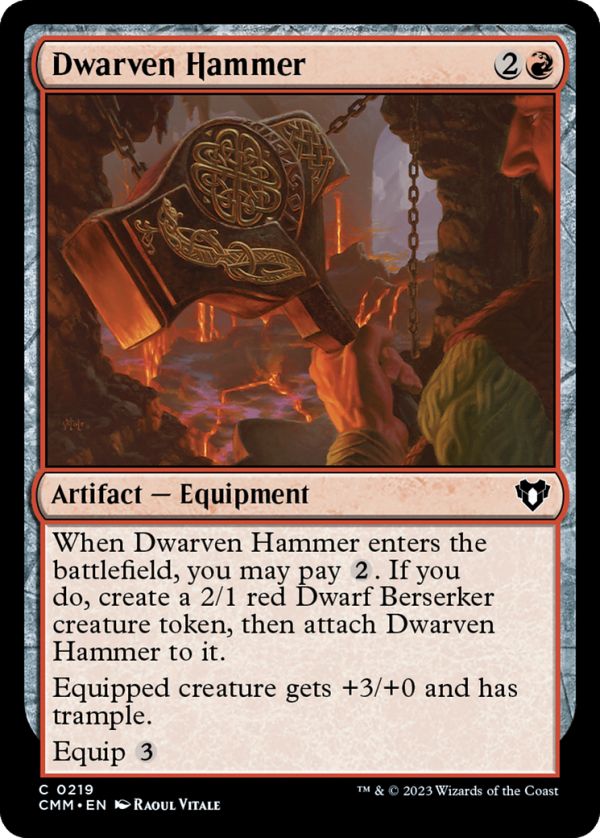 Dwarven Hammer [Commander Masters] Online now