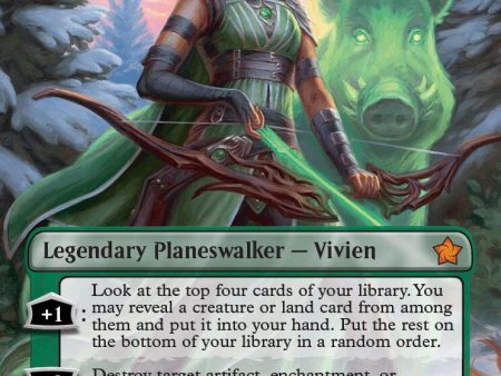 Vivien Reid (Borderless) (Mana Foil) [Foundations] Sale