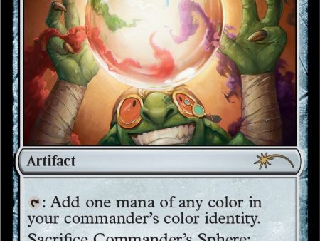 Commander s Sphere [Wizards Play Network 2024] Online now