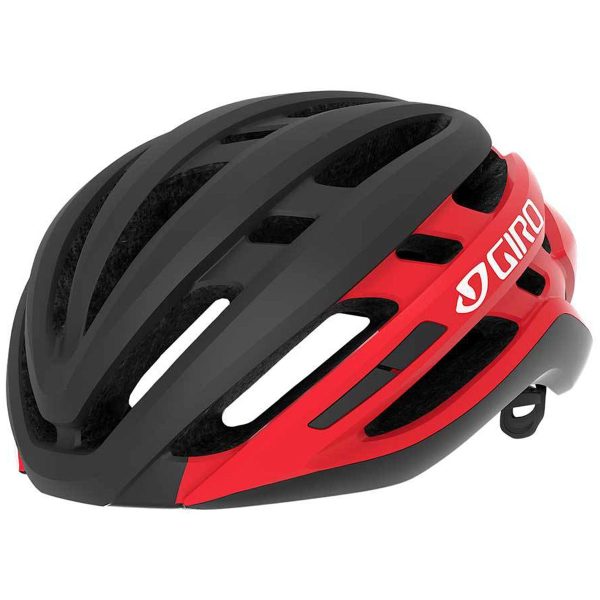 Casco Giro Agilis - Nero rosso Fashion