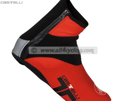 Copriscarpe Castelli Narcisista - Rosso Supply