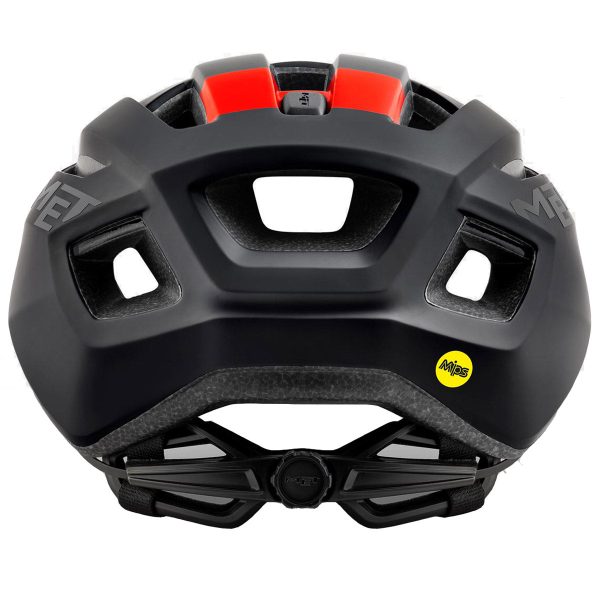 Casco Met Vinci Mips - Nero rosso Sale