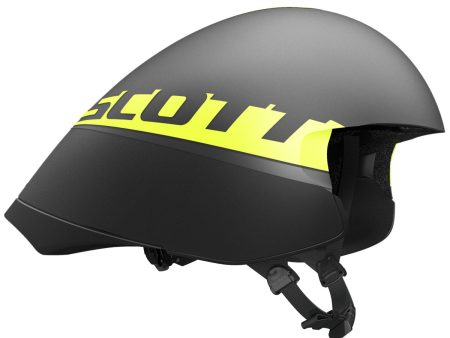 Casco Scott Split - Nero giallo on Sale