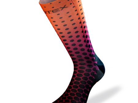 Calze Biotex Smart Pois - Arancio on Sale