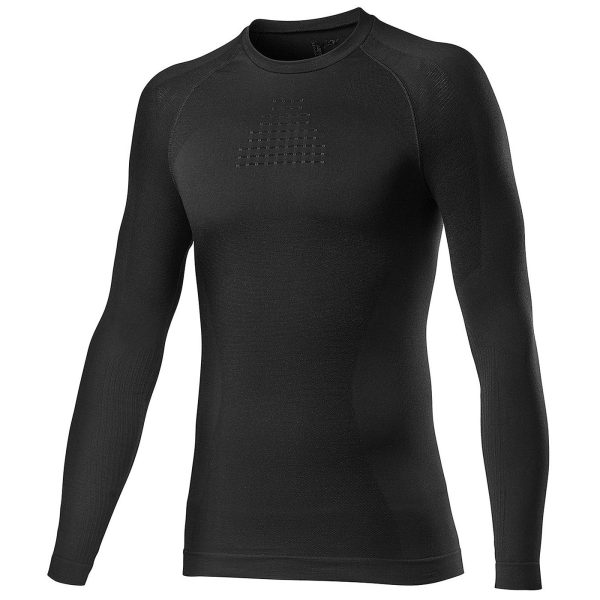 Maglia intima maniche lunghe Castelli Core Seamless - Nero Discount