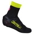 Copriscarpe a calza Castelli Belgian 5 - Nero Giallo Fluo For Cheap