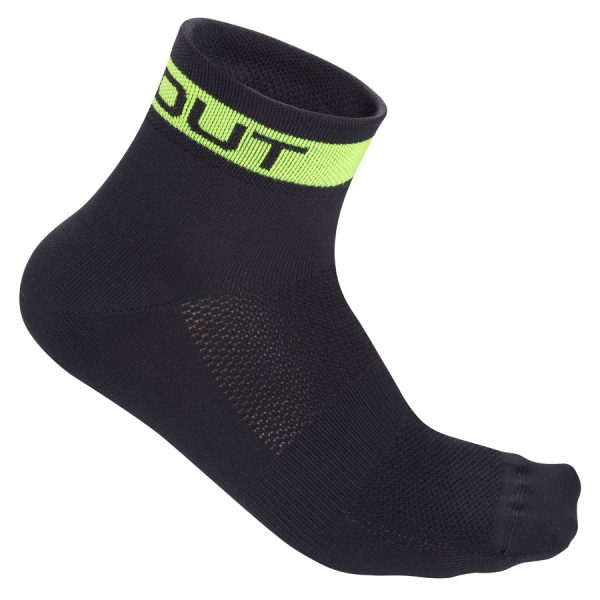 Calze DotOut Uni 9 - Nero Giallo Online now