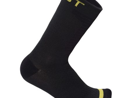 Calze DotOut Fusion 20 - Nero Giallo For Discount