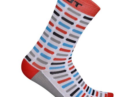 Calze DotOut Flash - Bianco multicolor Online Sale